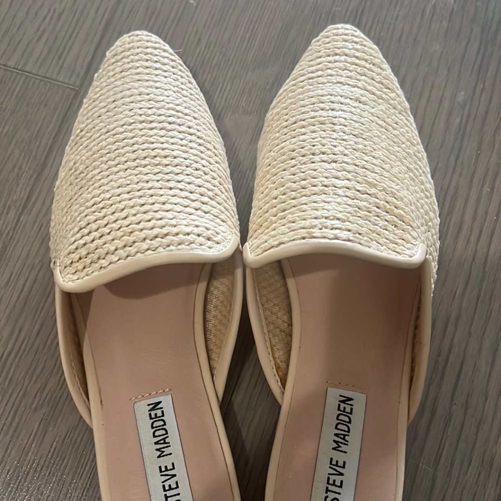 Steve Madden Raffia Mule